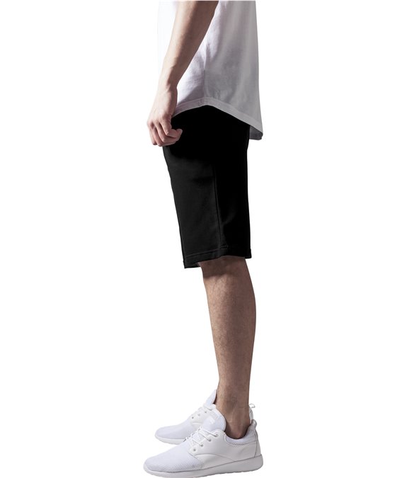 Urban Classics Light Deep Crotch Sweatshorts Black 1